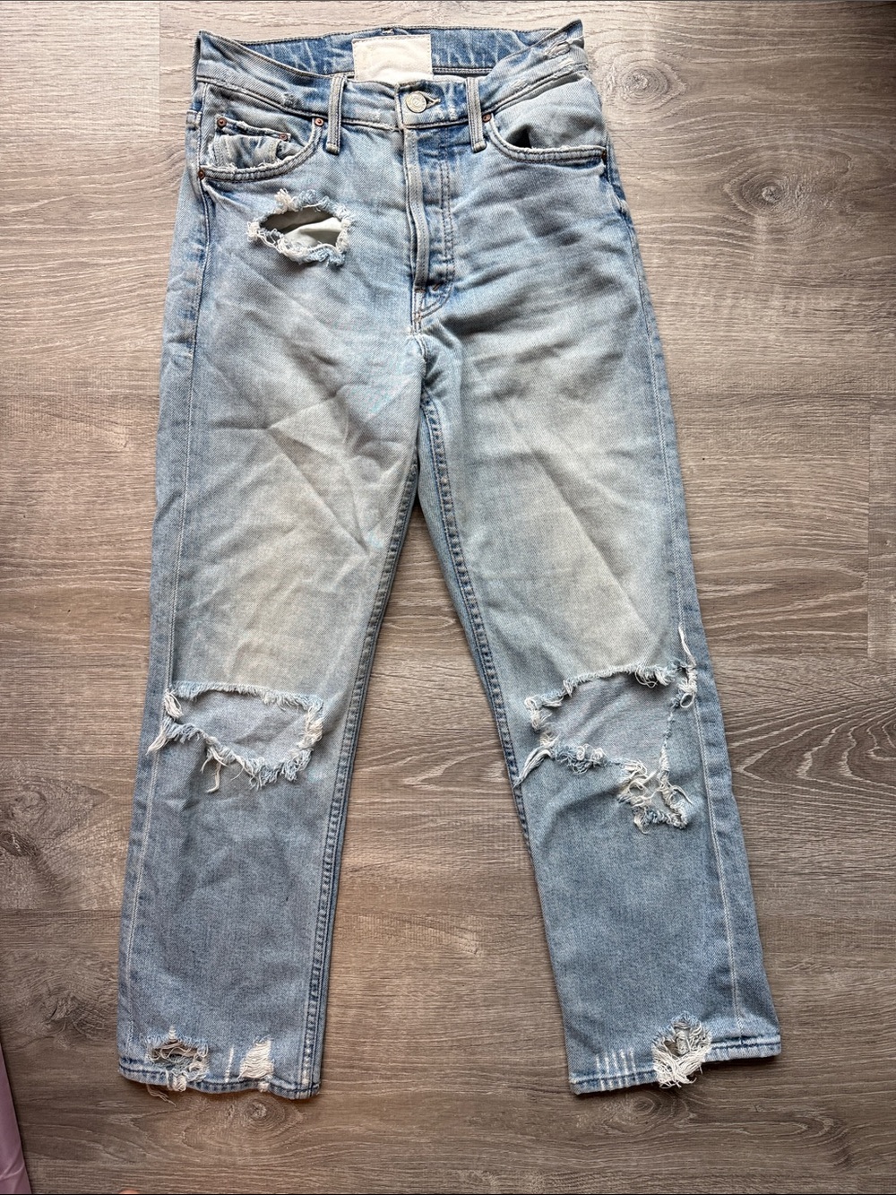 MOTHER Light Blue The Tomcat Jeans